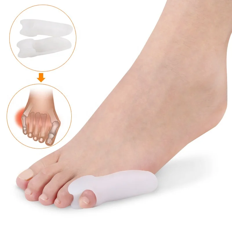 Factory price sebs bunion corrector orthotics for bunion overlapping toes spacers splitter gel toe separator