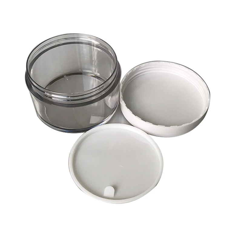 2019 New Design Cosmetic Packaging Plastic Pet Body Butter Jars For Food And Cosmetic Packing