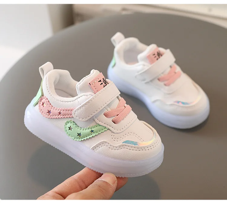 0-6 Years Luminous Sneakers Children Soft Sole baby shoes kids led shoes Sneakers for Girl Boys Children