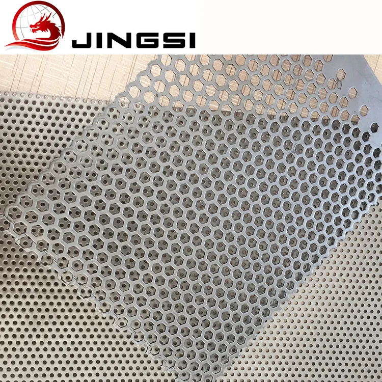 Stainless Steel Honeycomb Perforated Metal Mesh Cladding Panels aluminum perforated mesh metal perforated steel plate with hole