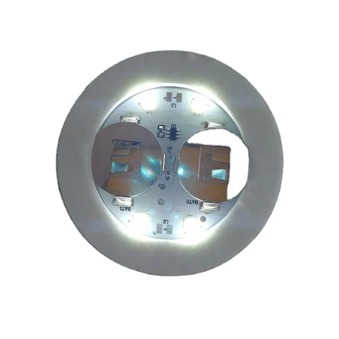 Акция Белая Яркая Светодиодная наклейка на бутылки пива вина CR2032 светильник для ночной