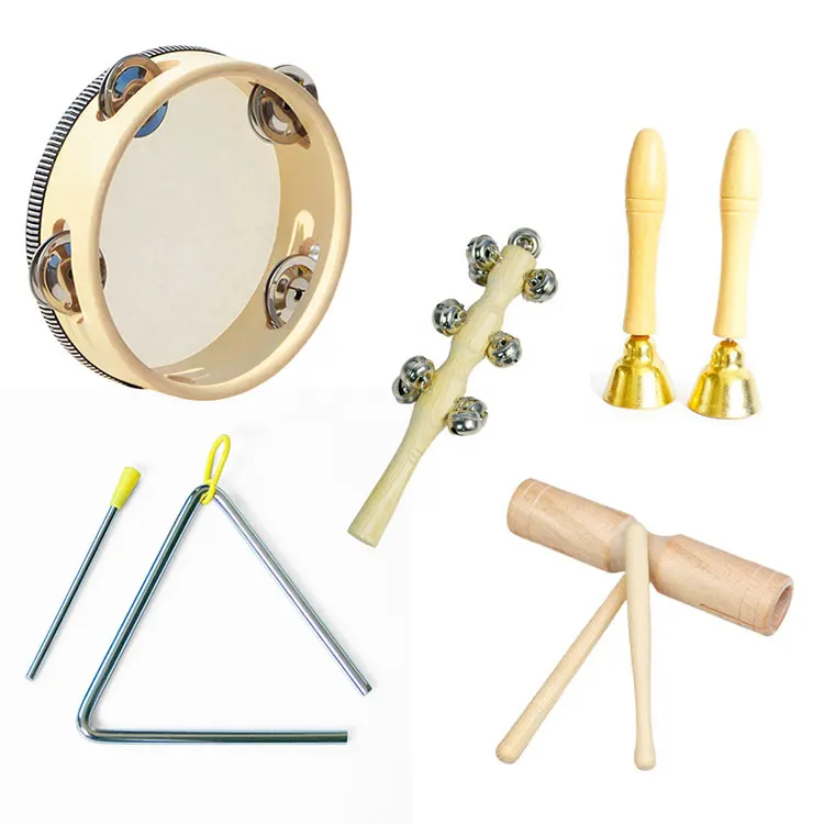 musical talents Educational Orff Instrument Suit for Kids music wood musical instruments