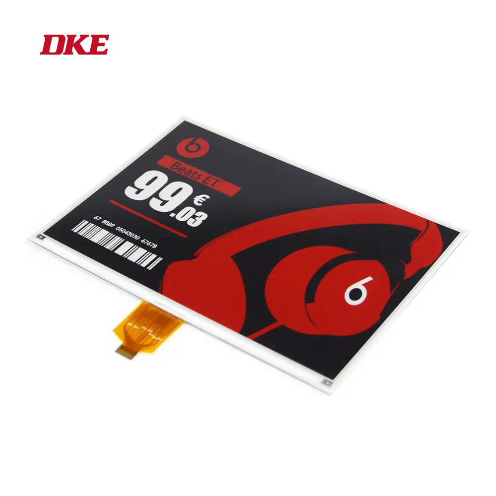 e ink display 10.2 inch 960(H)*640(V) resolution color e-paper china manufacturer