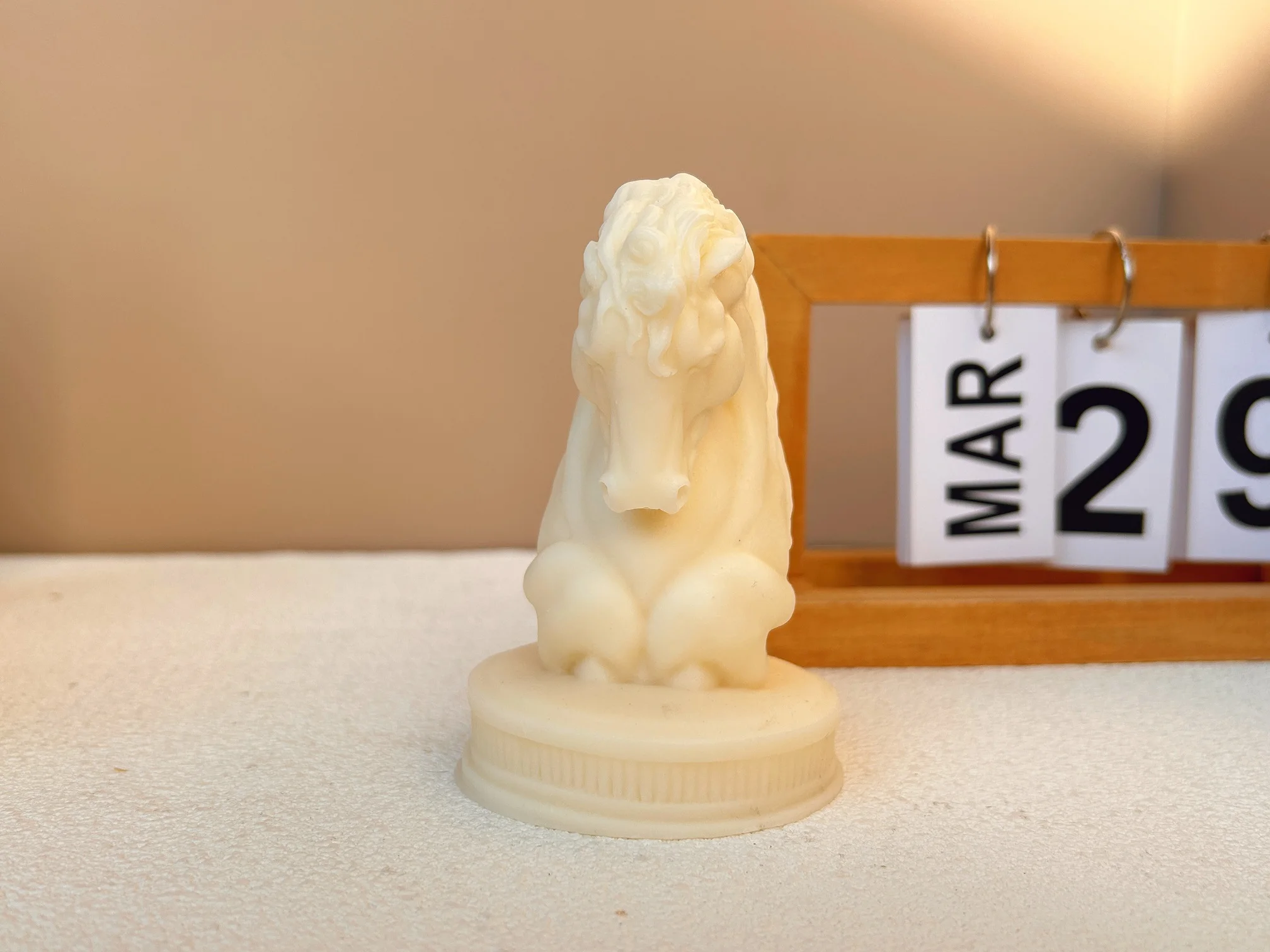 Horse Head Statue Candle Silicone Mold Bust Riding Sculpture Figurine Animal Poney Horsehead Gypsum Resin Mould