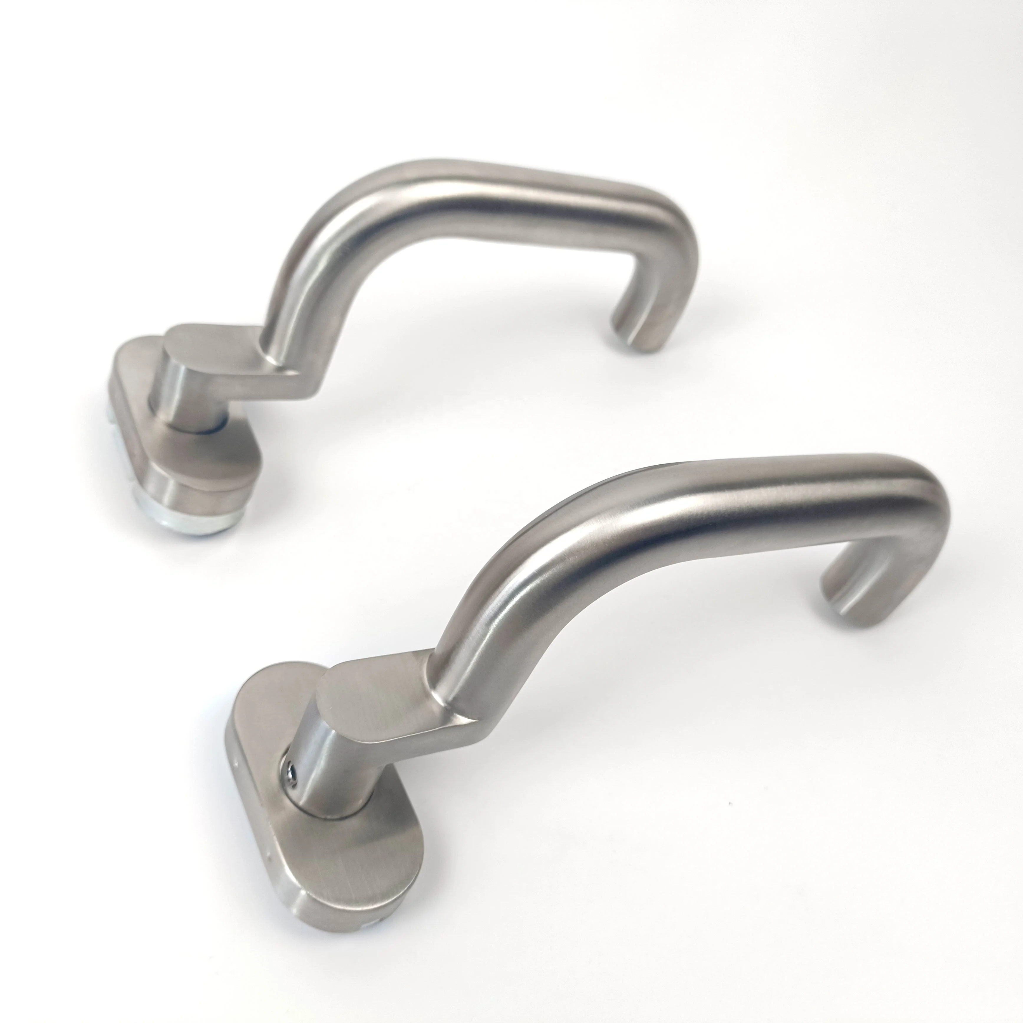 heavy duty fire door stainless steel lever handle