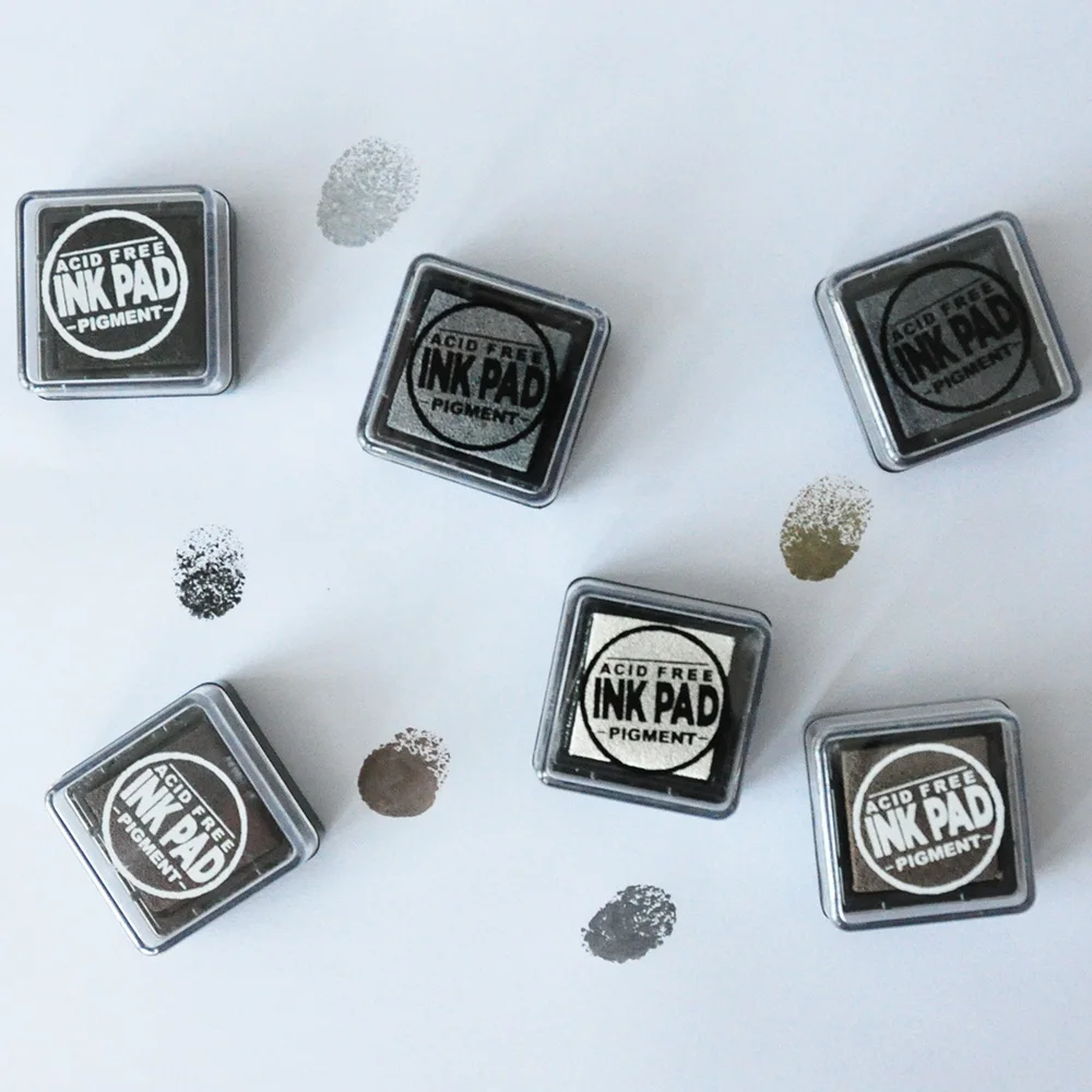 finger print rubber stamp ink pad