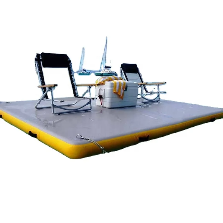 Inflatable Floating Dock Inflatable Swim Water Platform