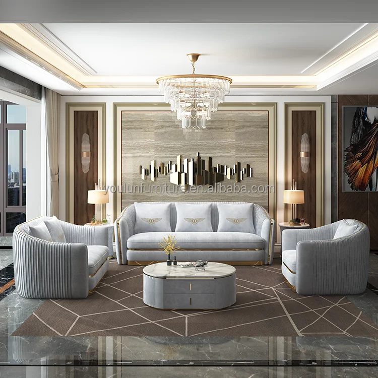 cheap fabric sofa set home living room furniture