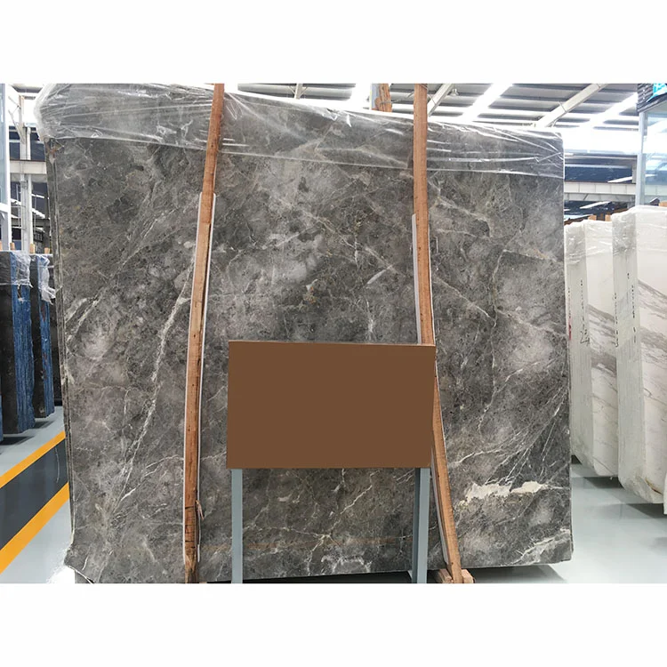 Lucifer  grey marble Grey Lido Williams Rough Marble Slab & Tile