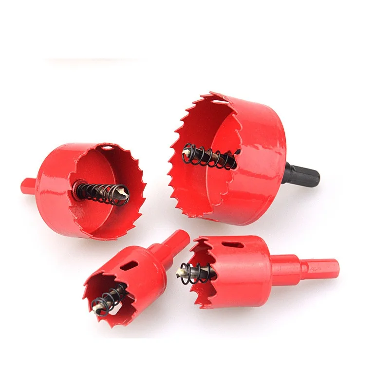 High quality tools M42 accessories high speed steel bi-metal hole saw materials hole saw set open hole wooden cutting