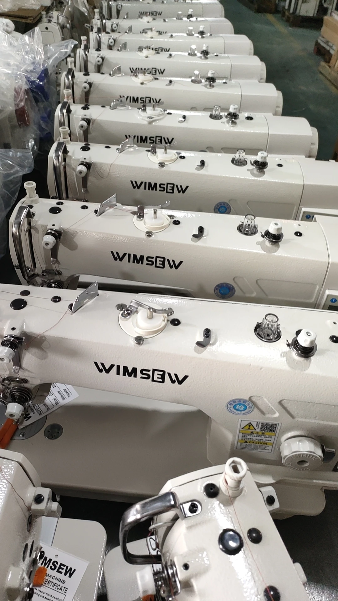 9700 High speed computerized single needle  lockstitch sewing machine with ervo motor automatic sewing machine