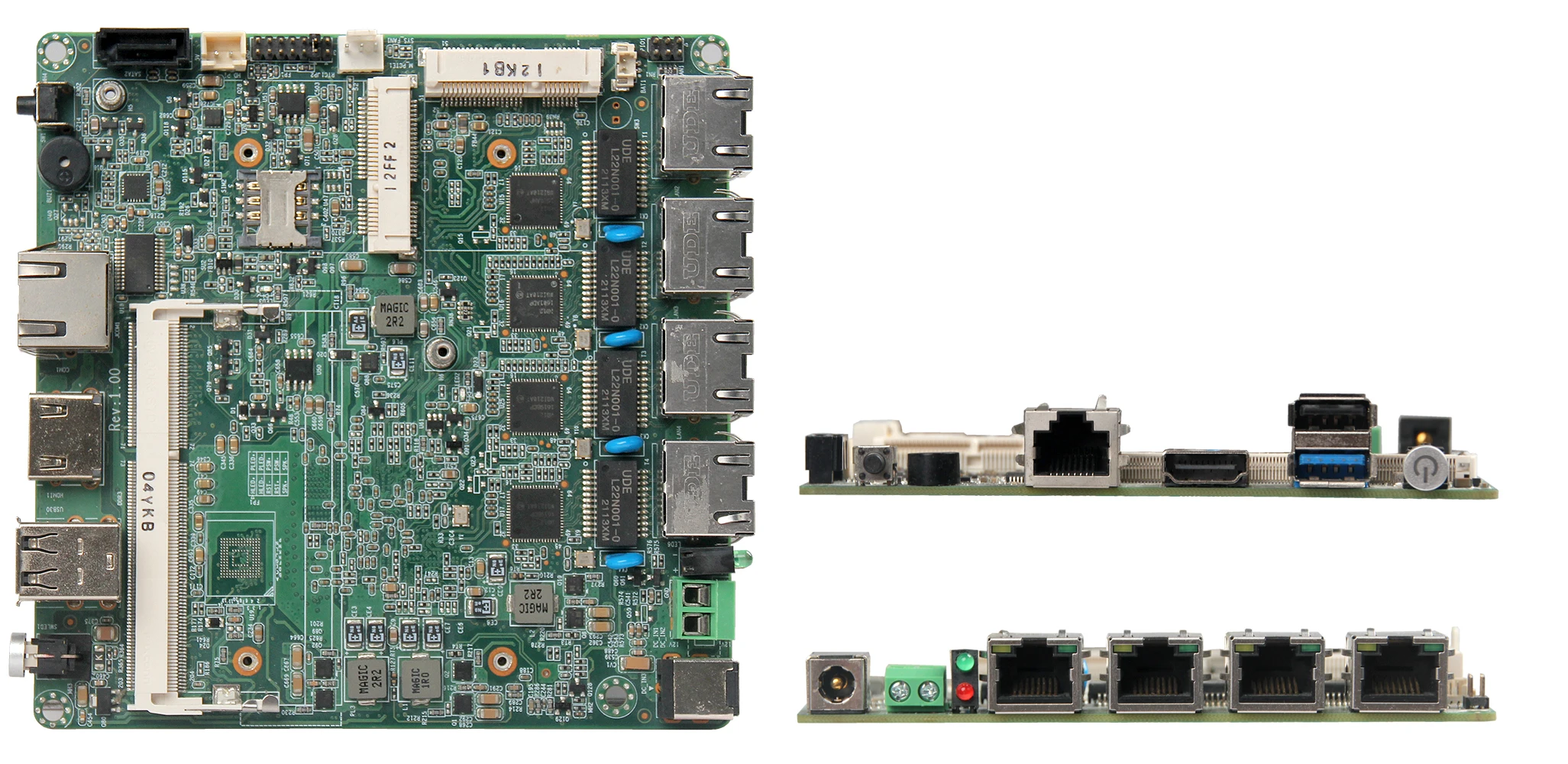Zunsia Industrial J1900 Atom Baytrail 4*i226 LAN WIFI Soft Router Firewall 8GB RAM SATA Single Cheap ATX Nano ITX Motherboard