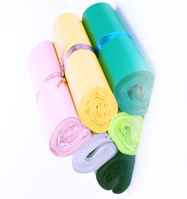 Eco friendly Custom Design Eco-friendly Pink Co-Ex LDPE Poly Mailers Shipping Envelopes  poly mailer bags for clothes