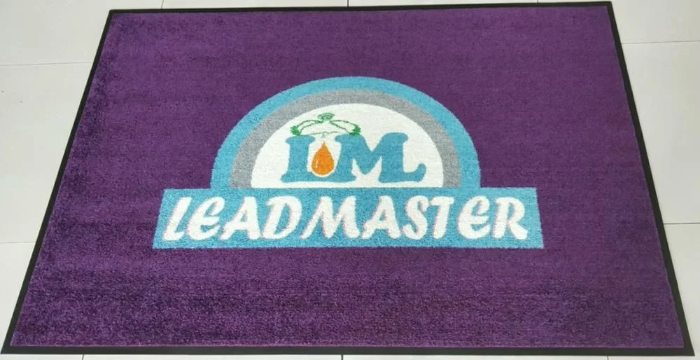 Popular Personalized Promotional Indoor Outdoor Welcome Floor Digital logo PVC Printing Mat