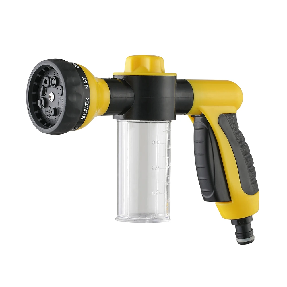 Best Multifunctional Plastic Water Spray Gun Garden Hose Soap Nozzle