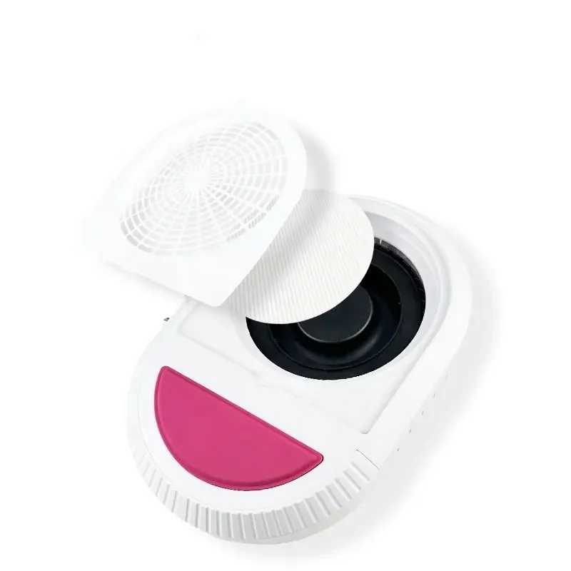 High Power Strong Suction Table Manicure Machine Tools Electric Nail Vacuum Cleaner Nail Dust Collector with Filter