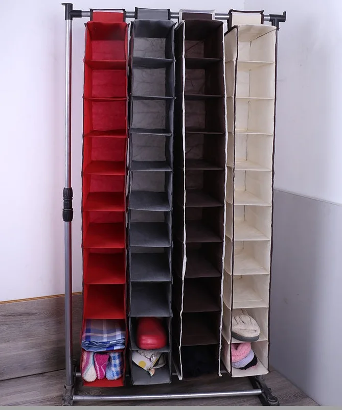 Домашний креативный подвесной ящик, тканевый ящик для нижнего белья, женские принадлежности для хранения обуви, органайзер для шкафа, полки, органайзеры