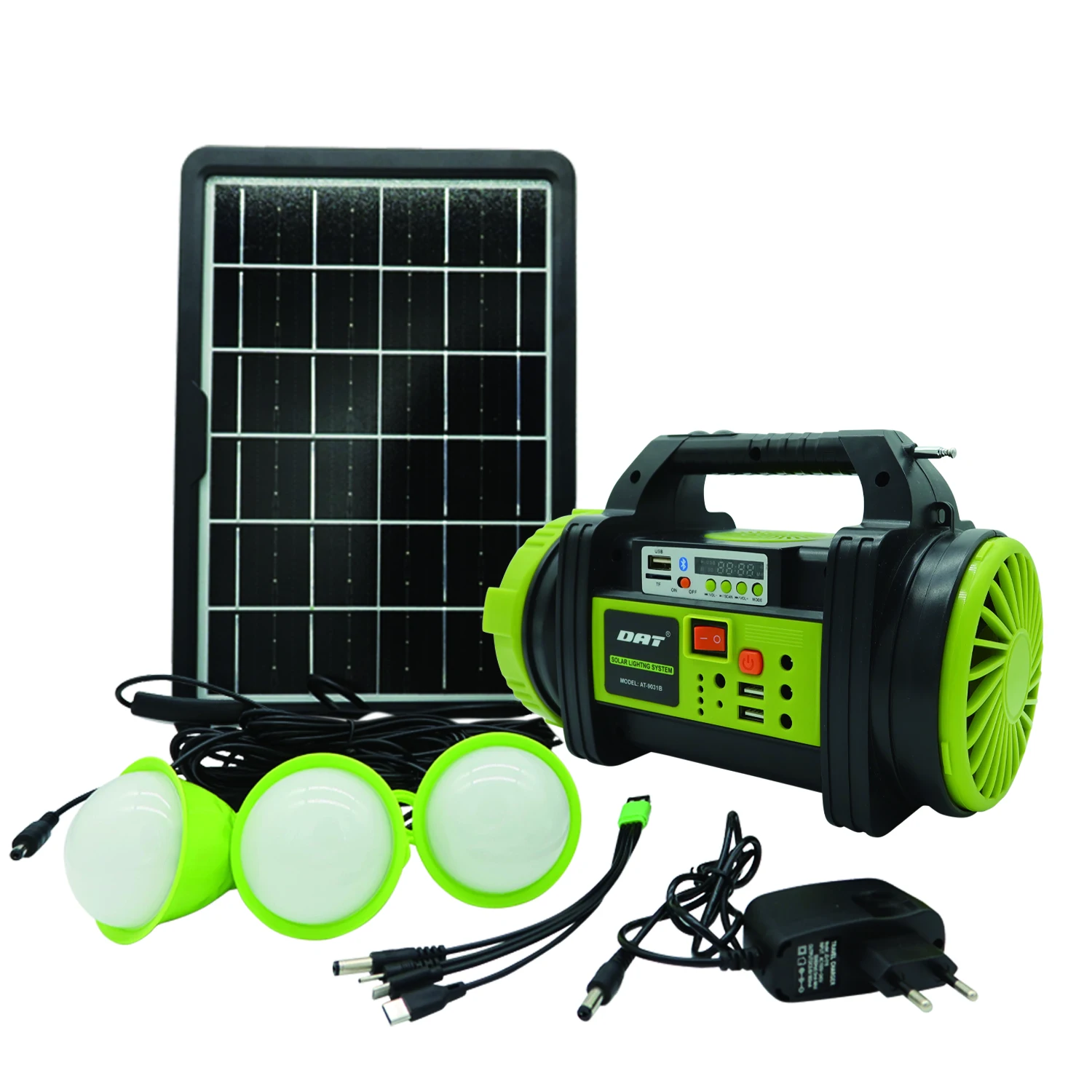 DT-X10  DAT solar home lighting kits with led bulbs,solar led lighting system with mobile phone charger function