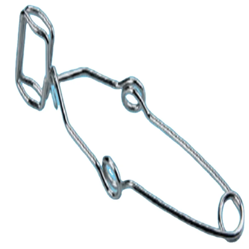 
Iron plating TEST TUBE HOLDER joint with finger grip Use in Lab 