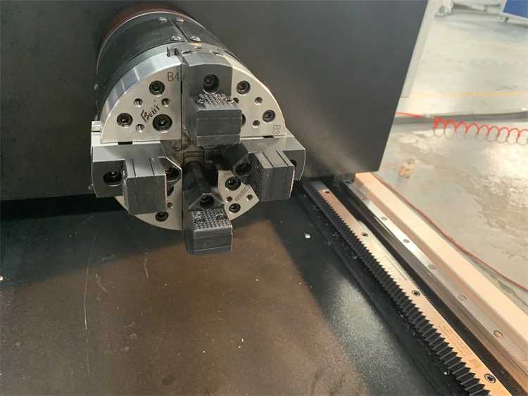 LaserMen Tube Pipe Fiber Laser Cutting Machine 2kw Automatic H Beam Profile/Angle Steel/channel Steel Provided Aluminum Machine