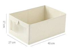 New Design Fabric Clothes Storage Box Foldable Storage Box Felt Cloth Or Non Woven Clothes Storage Box