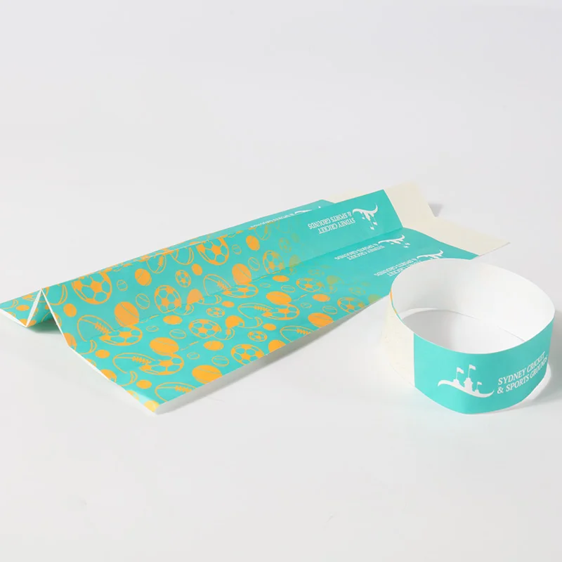 Cheap Custom Printing Logo DuPont Paper Tyvek Wristband Bracelet Wrist Band For Hospital custom wristbands for events