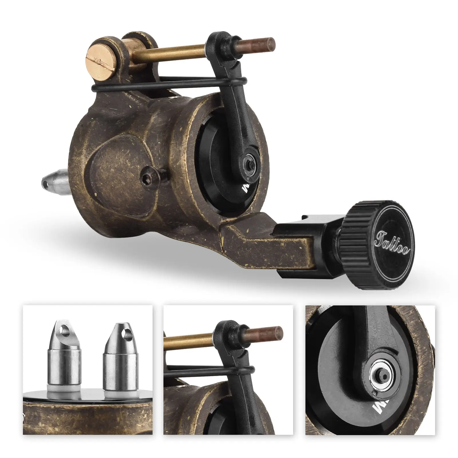 Permanent Makeup Machine Pen Motor Rotary Tattoo Machine Professional Tattoo Gun Zinc Alloy Body Art Machine