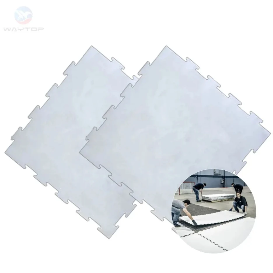 Factory Outlet Outdoor Tiles Indoor Synthetic Ice For Hockey Roller Skating
