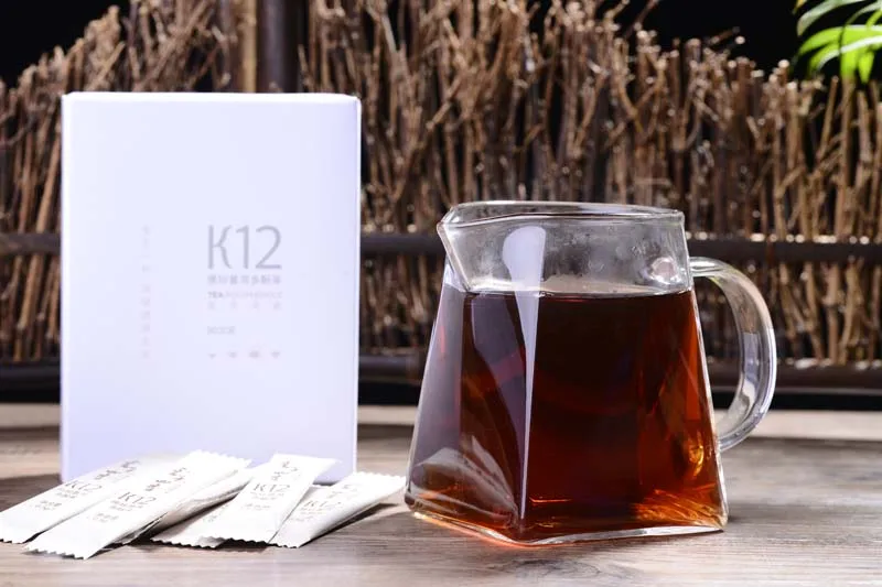 
Ecological K12 Upscale Original Polyphenol Fermented Natural Health Body Convenient To Carry Instant Tea Powder PuerTea Package 