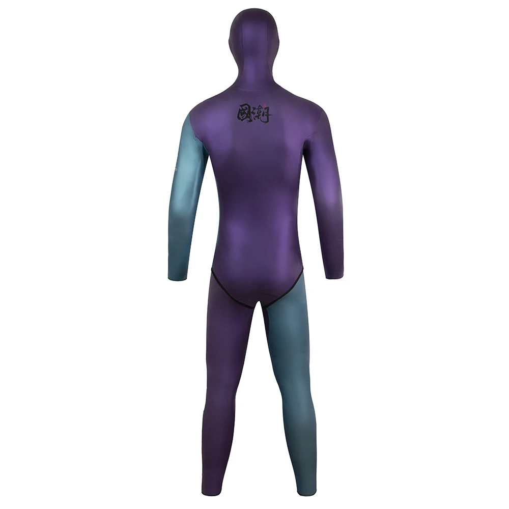 DIVESTAR Custom Yamamoto Neoprene Freediving Wetsuit Colorful Glide Skin Super Elastic Fabric Diving Swimwear for Men Women 3MM