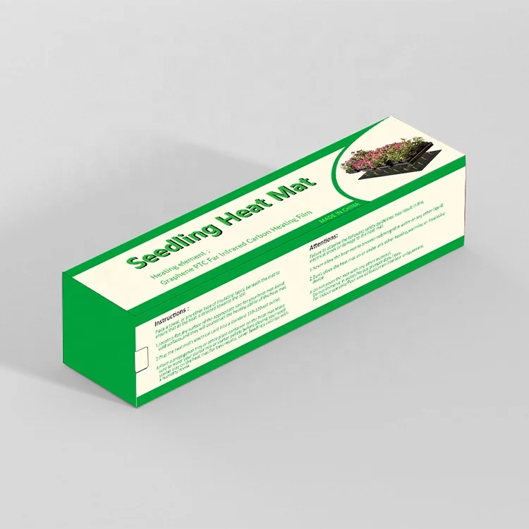 Seedly Heating Mat Plant Seed Help Growing Mat Graphene Heated Seed Mat Proof Water