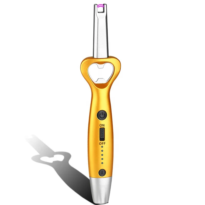 Charging Arc Iighter Multi-Purpose Bottle Opener Ignition Gun Lighting Outdoor Windproof Bbq Flame Lighter