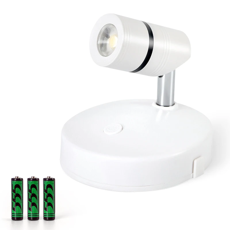 Mini Indoor Bedside Stair Night LED Lights Adjustable Brightness Changing Battery Operated RGB Wireless LED Silicone Night Light