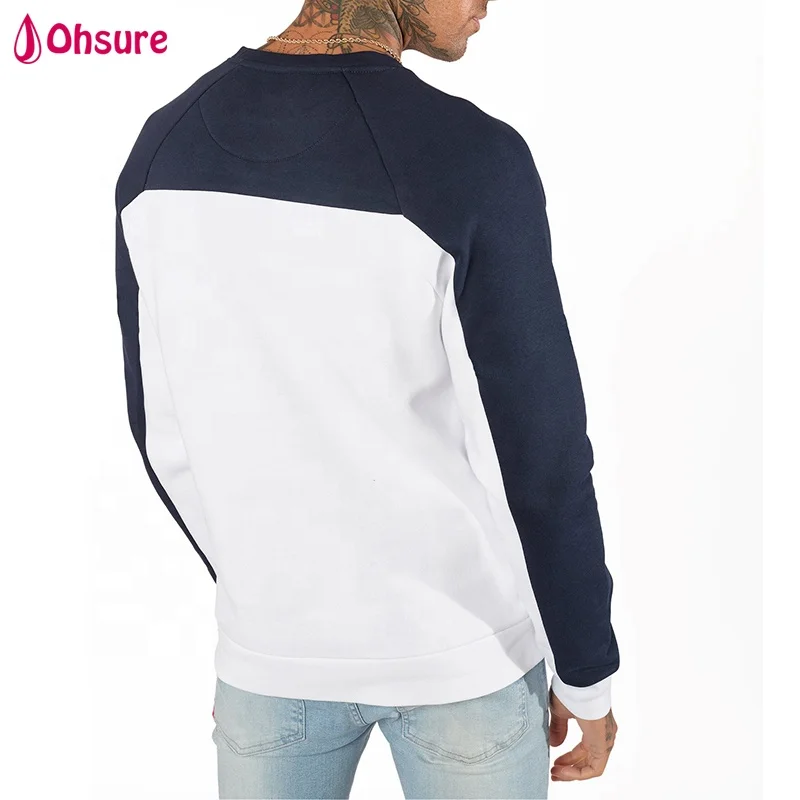 custom sweatshirt without hood fitted mens blank pullover sports wear long sleeve crewneck sweatshirt