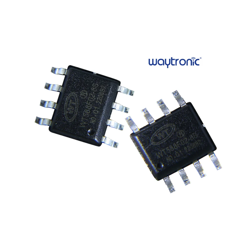 Waytronic Voice Chip WTV380 8 Pin Voice Recording Recognition Built-in Flash Storage 16 Bit ADC High Quality Voice Chip IC
