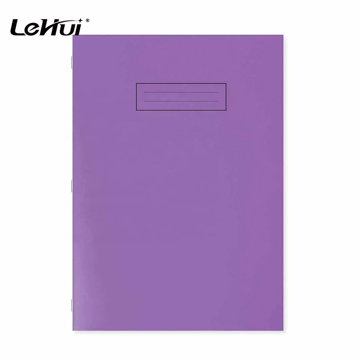 Alibaba Gold Supplier Manufacturer Supply 75gsm paper 80 pages A4 Wire stitched Ruled 8mm feint Bright Assorted Colours Exercise