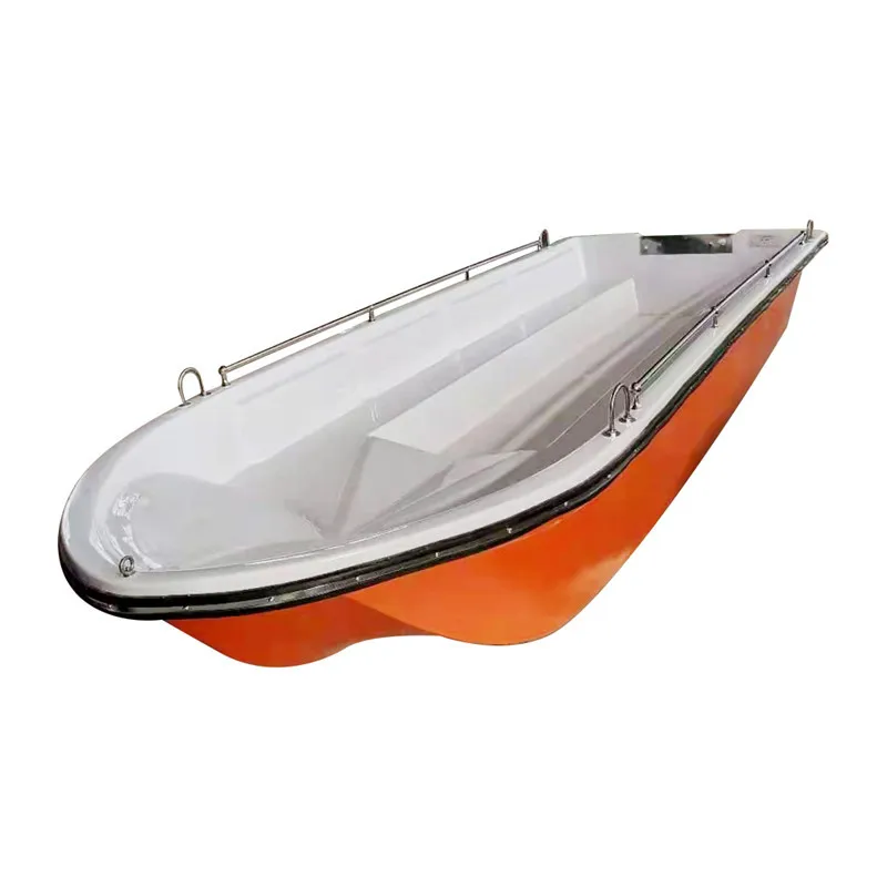 Manufacturers direct supply glass steel impulse boat 4-12 people double thickened charge boat spot flood protection rubber boat