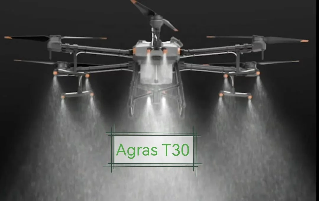 JC Agras T30 30Kg IP67 Washable Aircraft with RTK Dongle and Night Vision Fertilizer Agriculture Spraying Drone