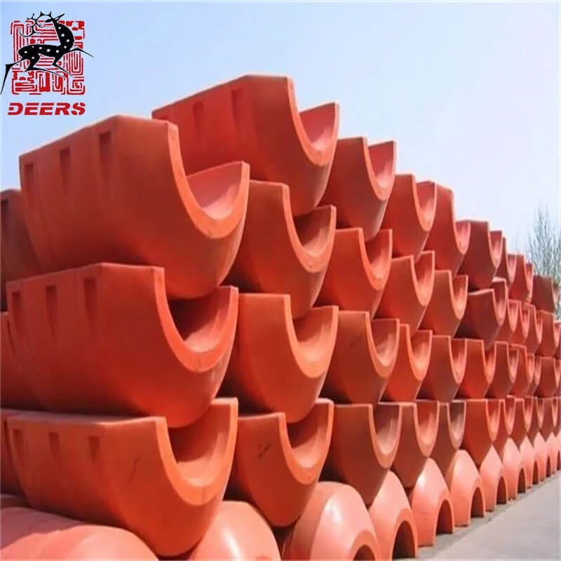Durable PE Dredging Plastic Pontoons Pipe & Hose Floats