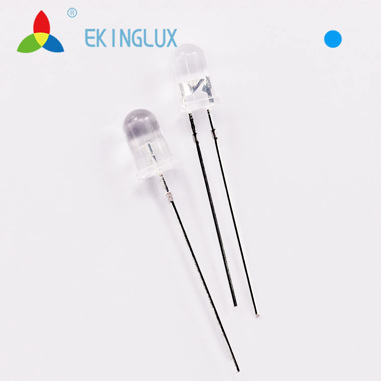  Ekinglux 5 мм led 460nm Светодиодная Синяя лампа синяя
