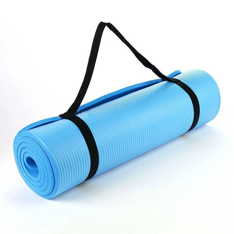 
Manufacturer Custom Logo Label Mattress Eco Friendly NBR Non-Slip Yoga Mat 