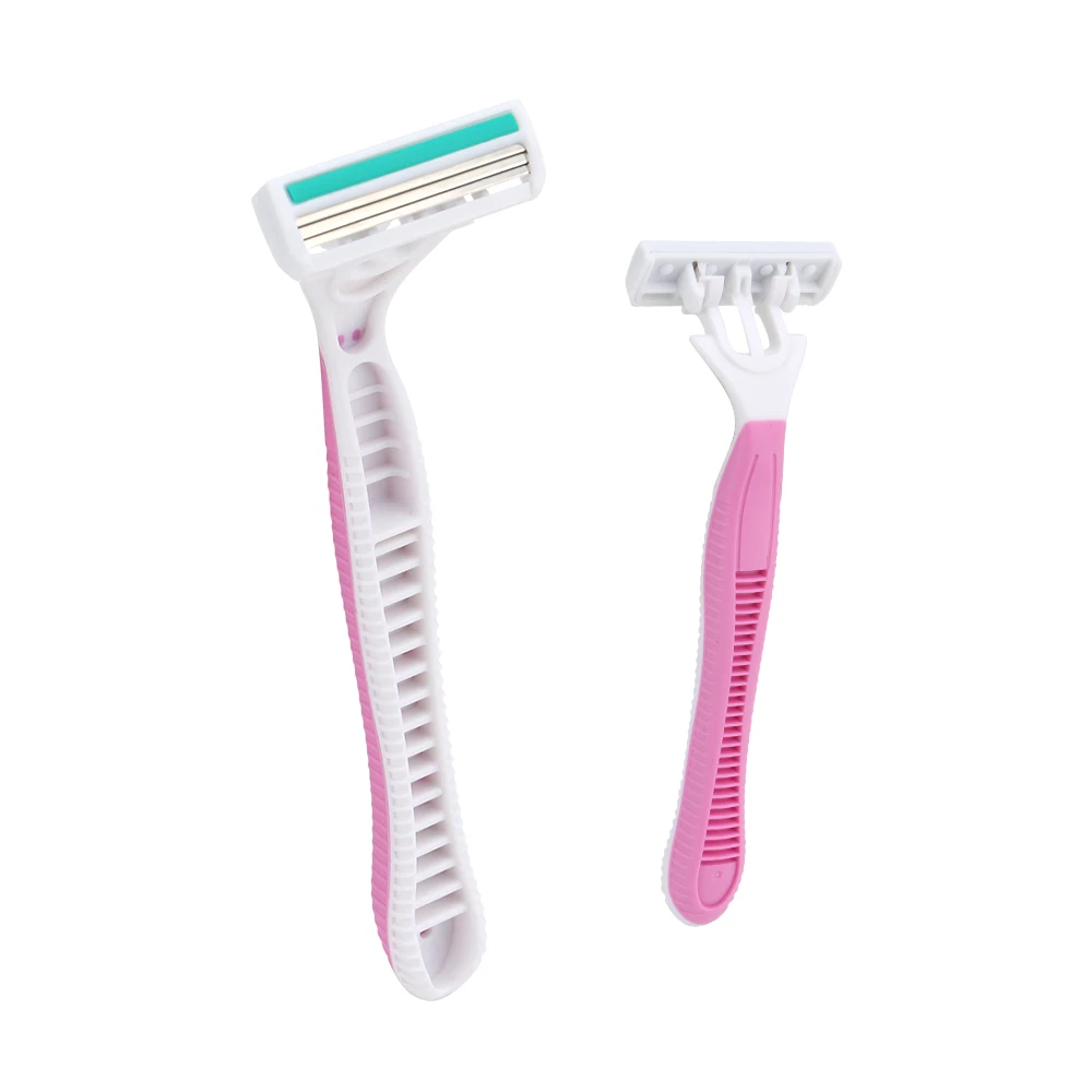 D334L Новое поступление, частная торговая марка, оптовая цена, одноразовая бритва с тройным лезвием, поворотная бритва, бритвенная головка