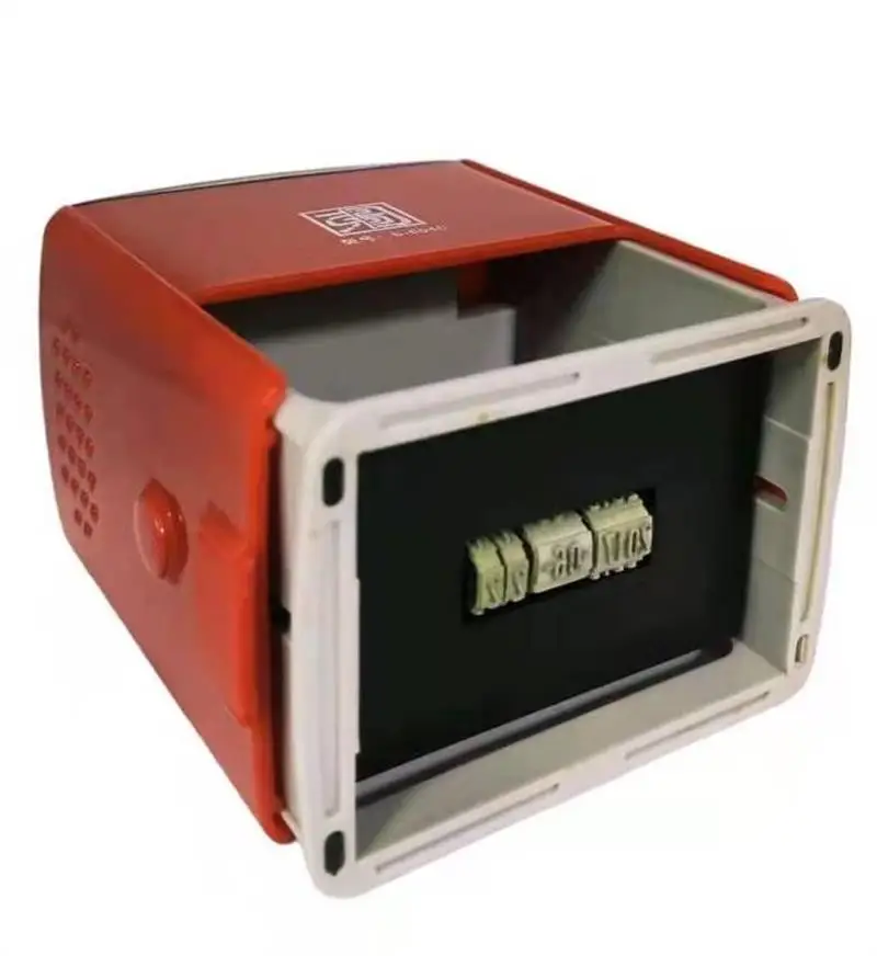 Stamp Making Machine 60 * 40 mm Rectangle Company Seal Self Inking Date