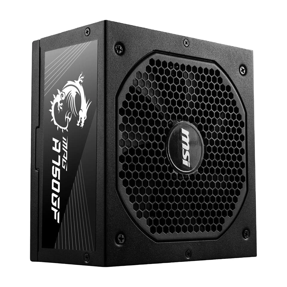 MSI  A750GF 80 GOLD Full Modular Gaming PSU  Japanese Electrolytic capacitor  750W ATX Power Supply