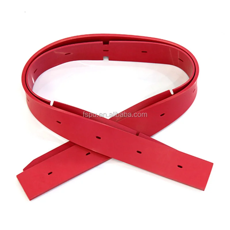 Высококачественный мягкий полиуретановый скребок 35-55A с твердостью под заказ, скребок для стиральной машины