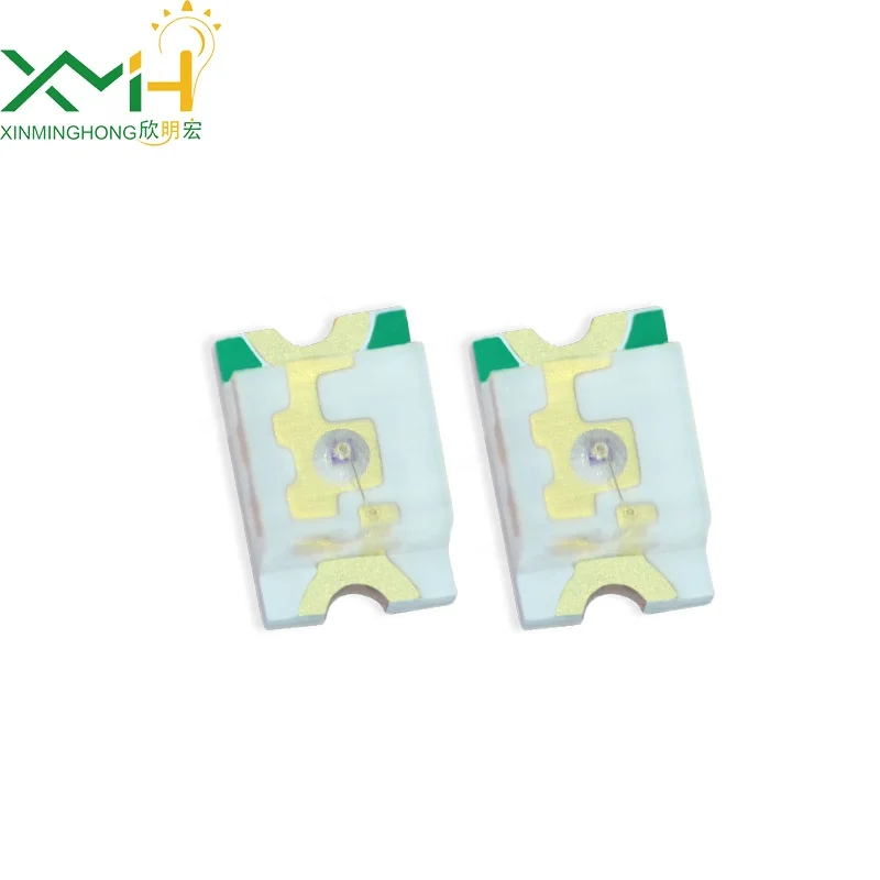 Surface Mount 0805 Pure Green Smd Led Patch Light Bead Small Size 2012 Led Patch Light Emitting Diode