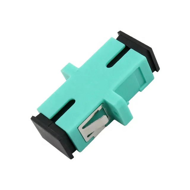 FTTH Fiber Optic Keystone jacket Coupler Adapter LC SC OM3 Multimode Duplex fiber optic adapter
