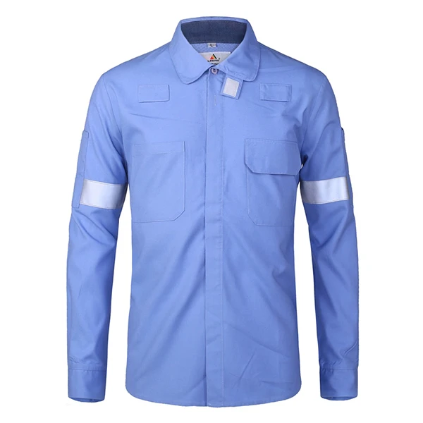Fire Retardant Shirt Fr Clothing Shirt Industrial Ppe Fr Jacket  for Men