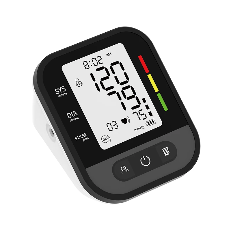 China Factory Cheap Price Portable Upper Arm Blood Pressure Monitor Sphygmomanometer BP Blood Pressure Checking Machine