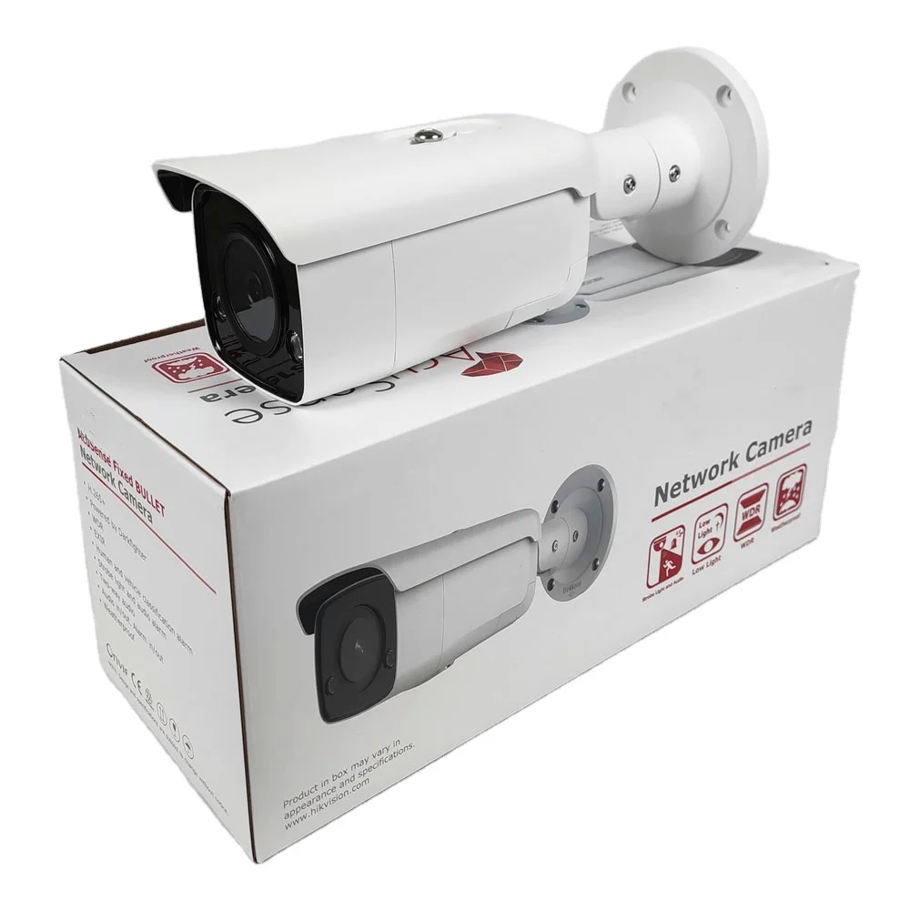 DS-2CD2T46G2-2I  4 MP AcuSense Fixed Bullet Network Camera